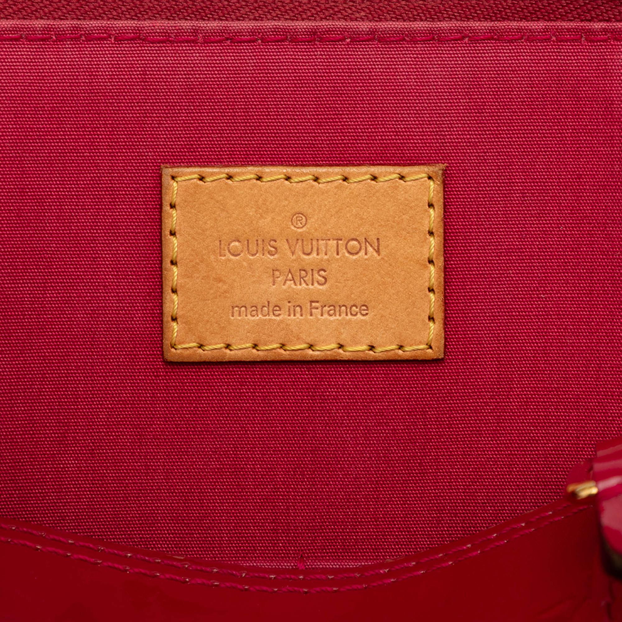 Louis Vuitton Monogram Vernis Alma PM
