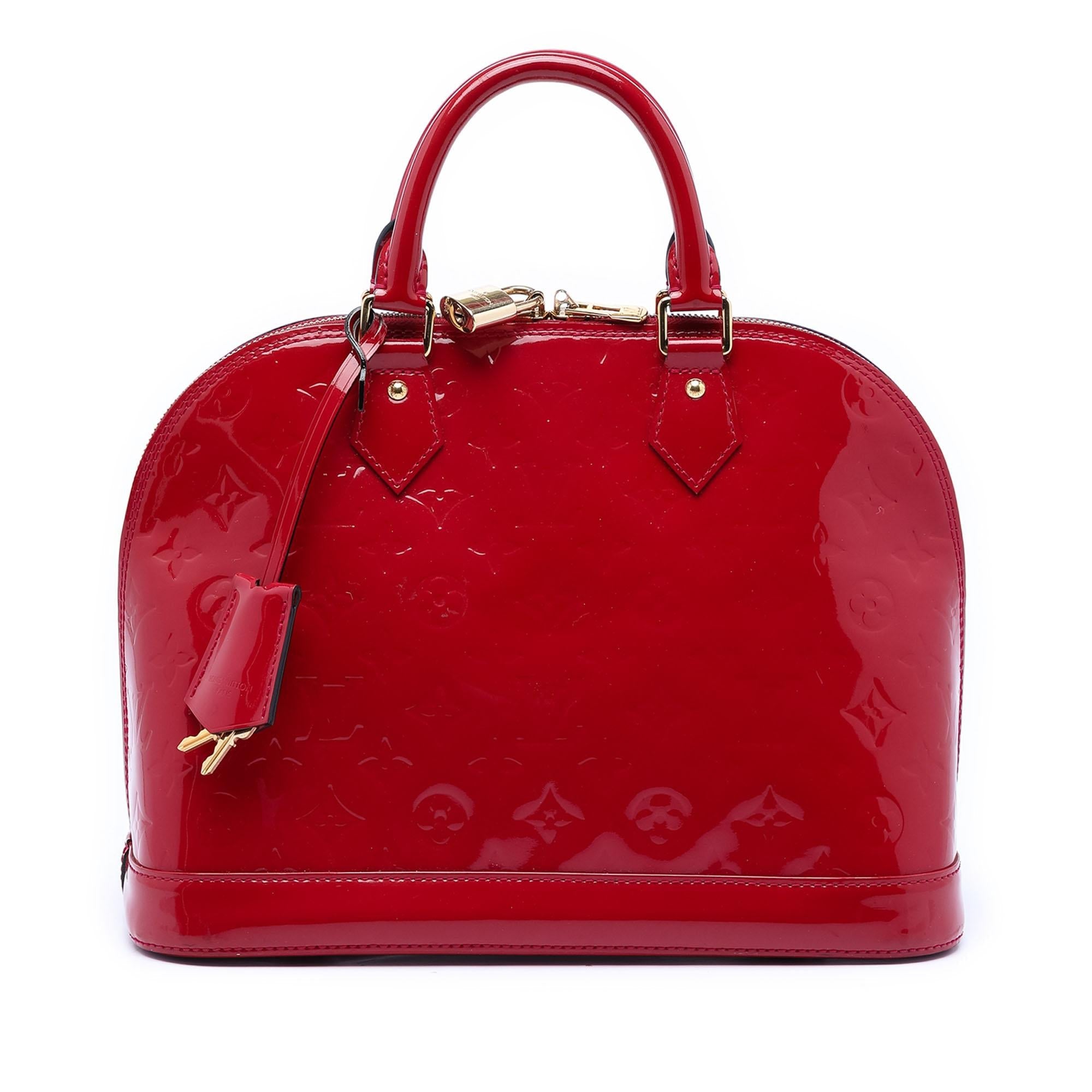 Louis Vuitton Monogram Vernis Alma PM