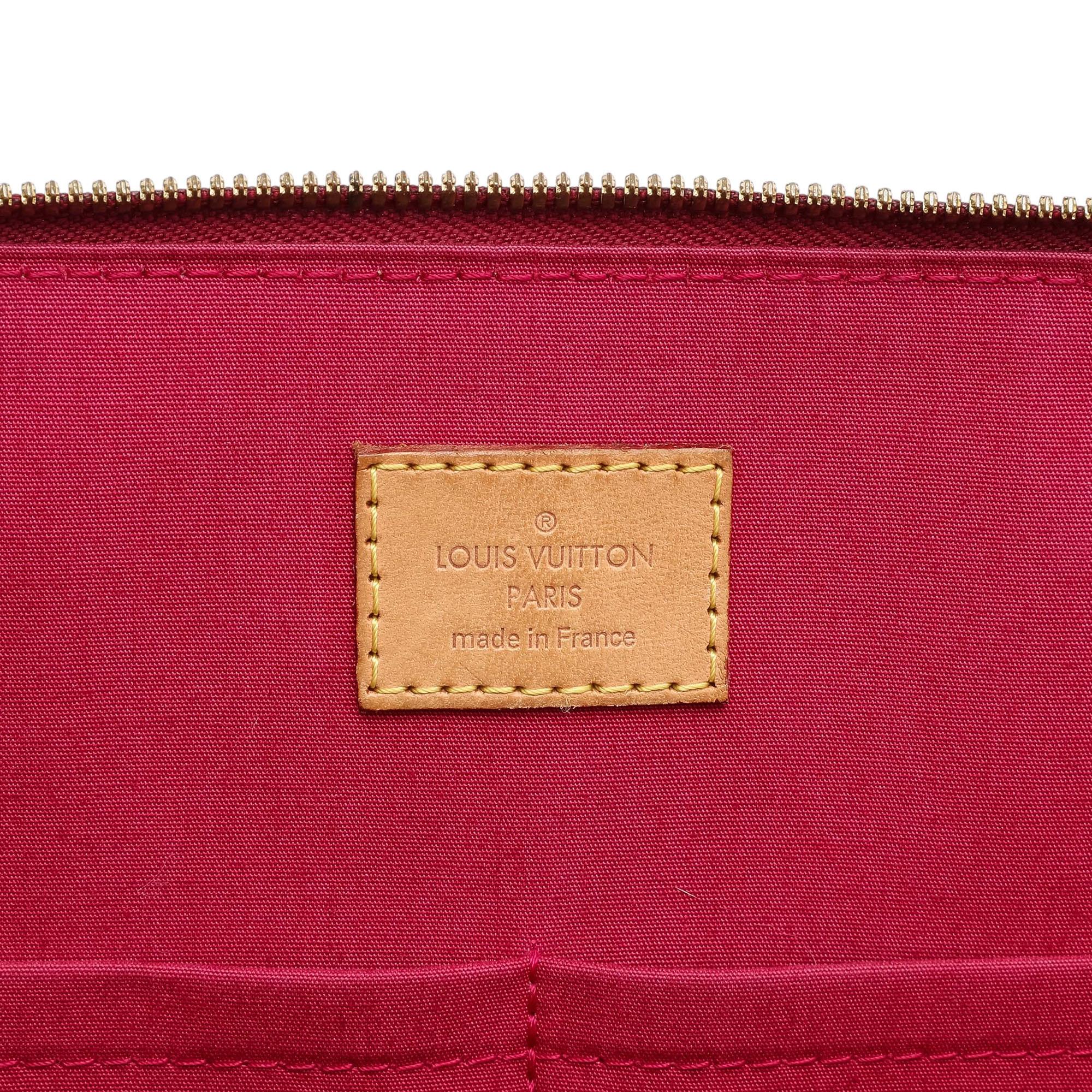 Louis Vuitton Monogram Vernis Alma PM
