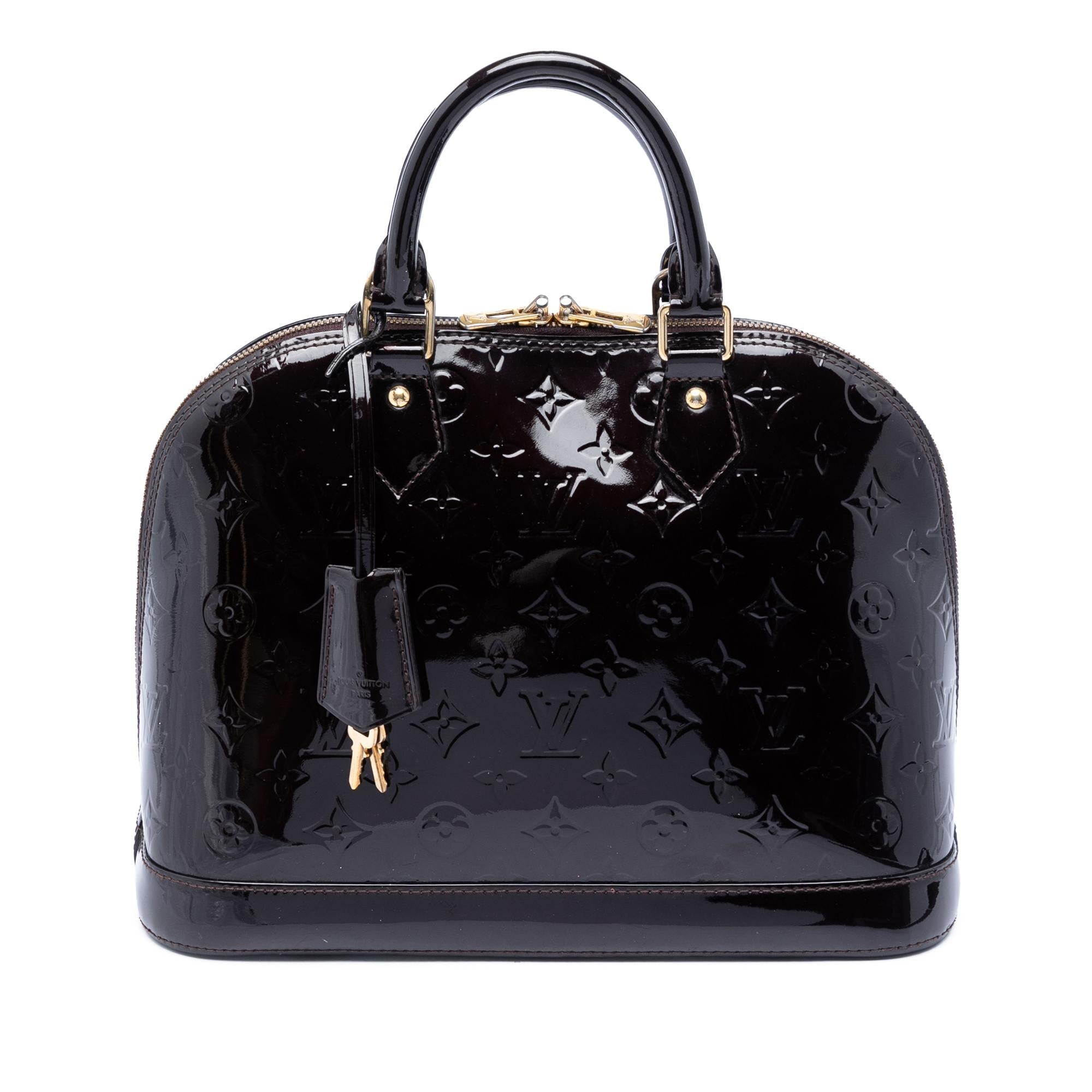 Louis Vuitton Monogram Vernis Alma PM