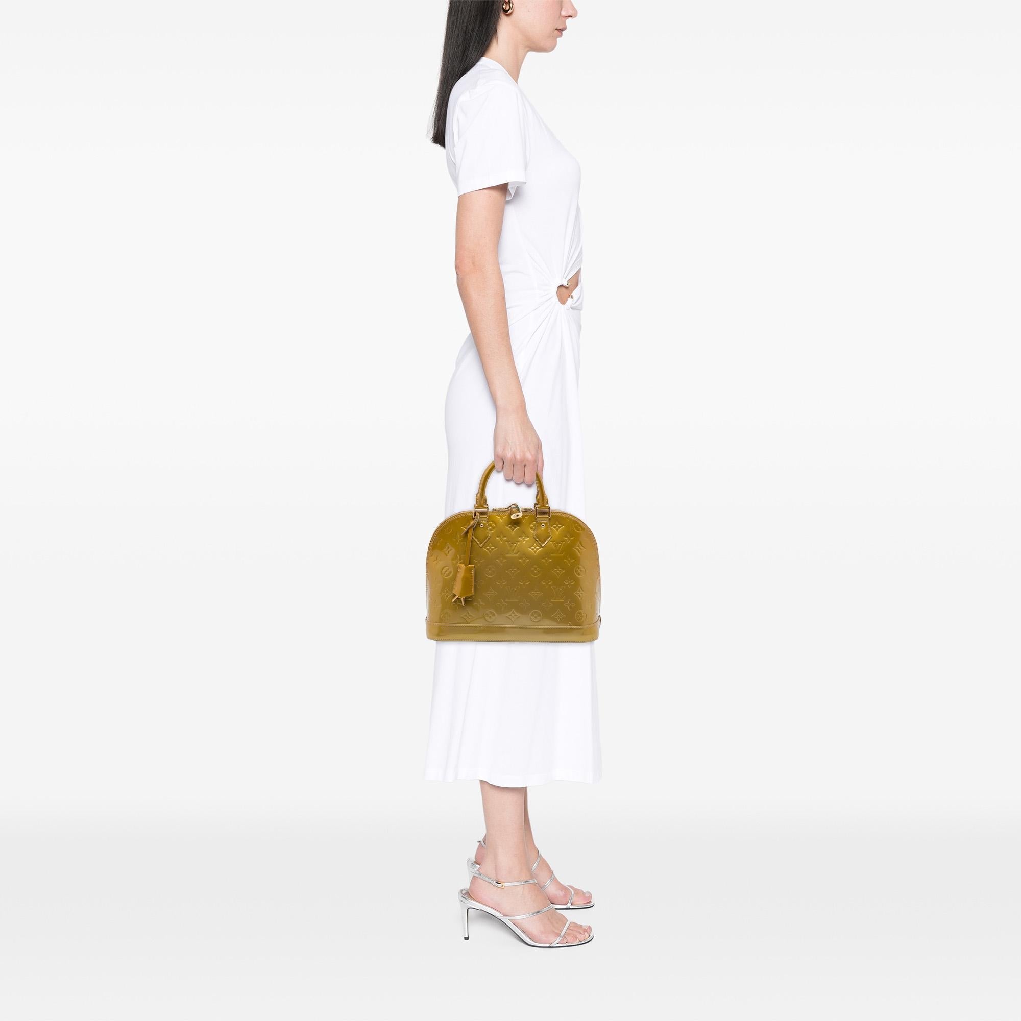 Louis Vuitton Monogram Vernis Alma PM