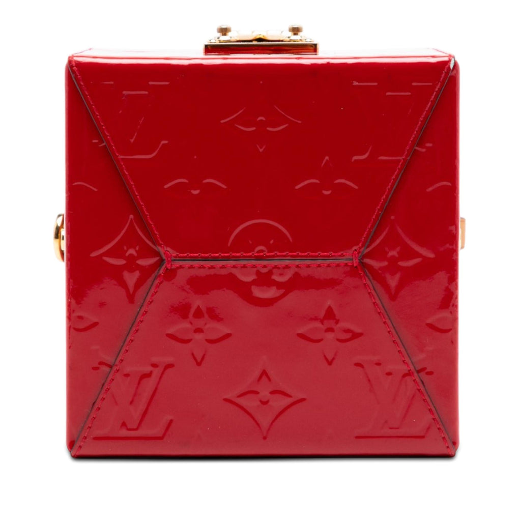 Louis Vuitton Monogram Vernis Bleecker Box Vanity Bag
