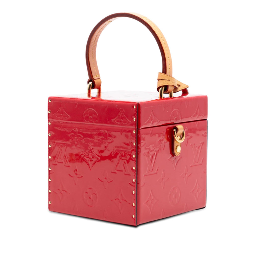 Louis Vuitton Monogram Vernis Bleecker Box Vanity Bag