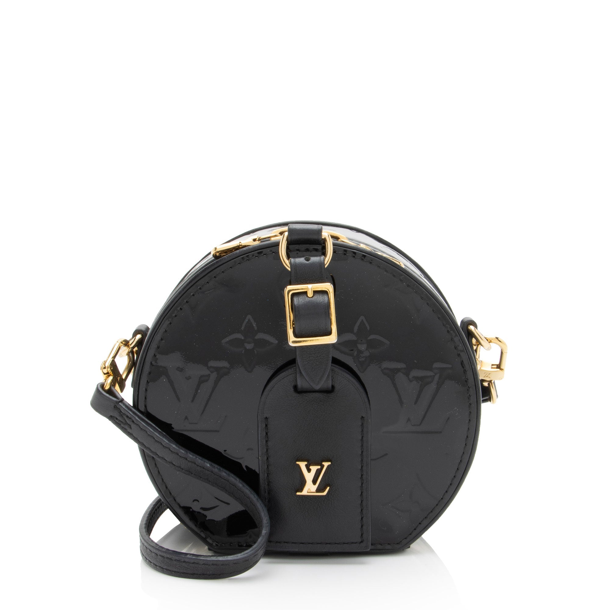 Louis Vuitton Monogram Vernis Boite Chapeau Mini Shoulder Bag