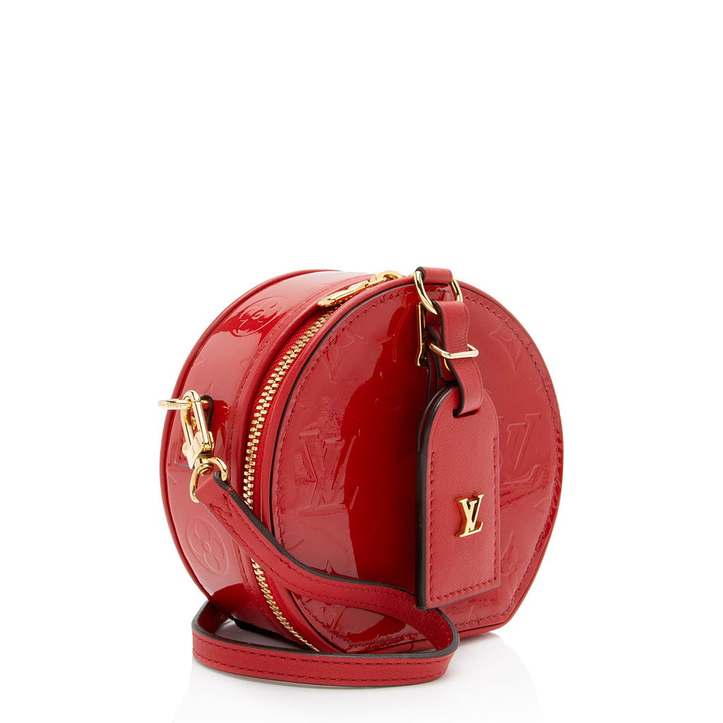 Louis Vuitton Monogram Vernis Boite Chapeau Mini Shoulder Bag