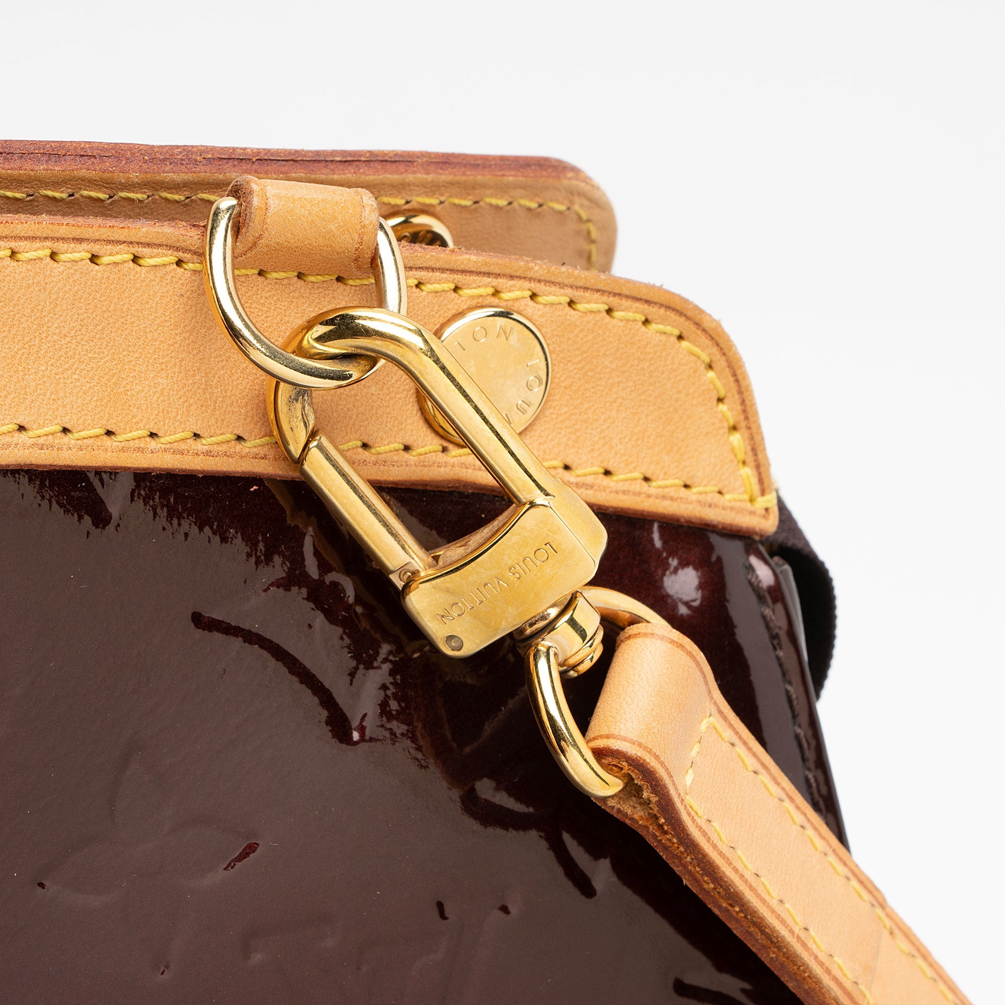 Louis Vuitton Monogram Vernis Brea GM Satchel (SHF-5KKwMv)