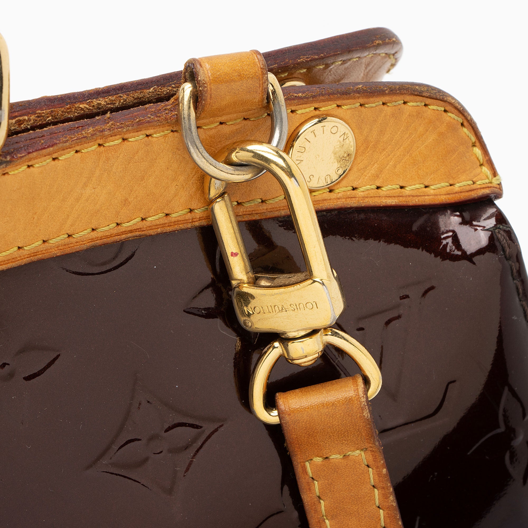 Louis Vuitton Monogram Vernis Brea MM Satchel (SHF-KsQkQS)