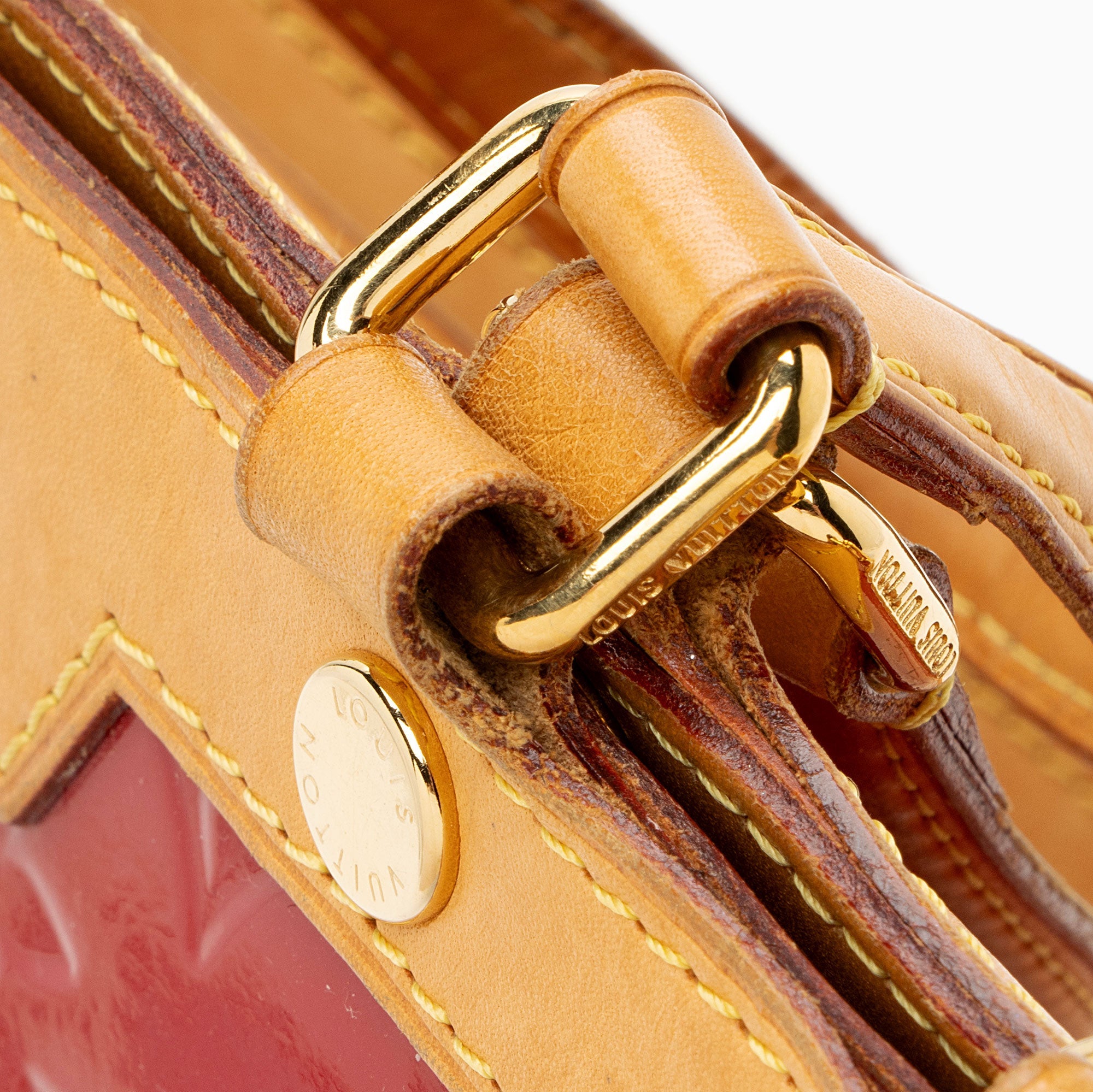 Louis Vuitton Monogram Vernis Brea MM Satchel