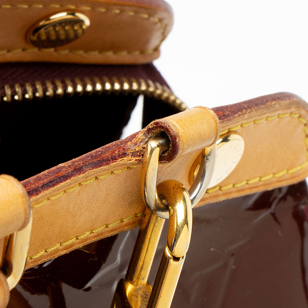 Louis Vuitton Monogram Vernis Brea MM Satchel