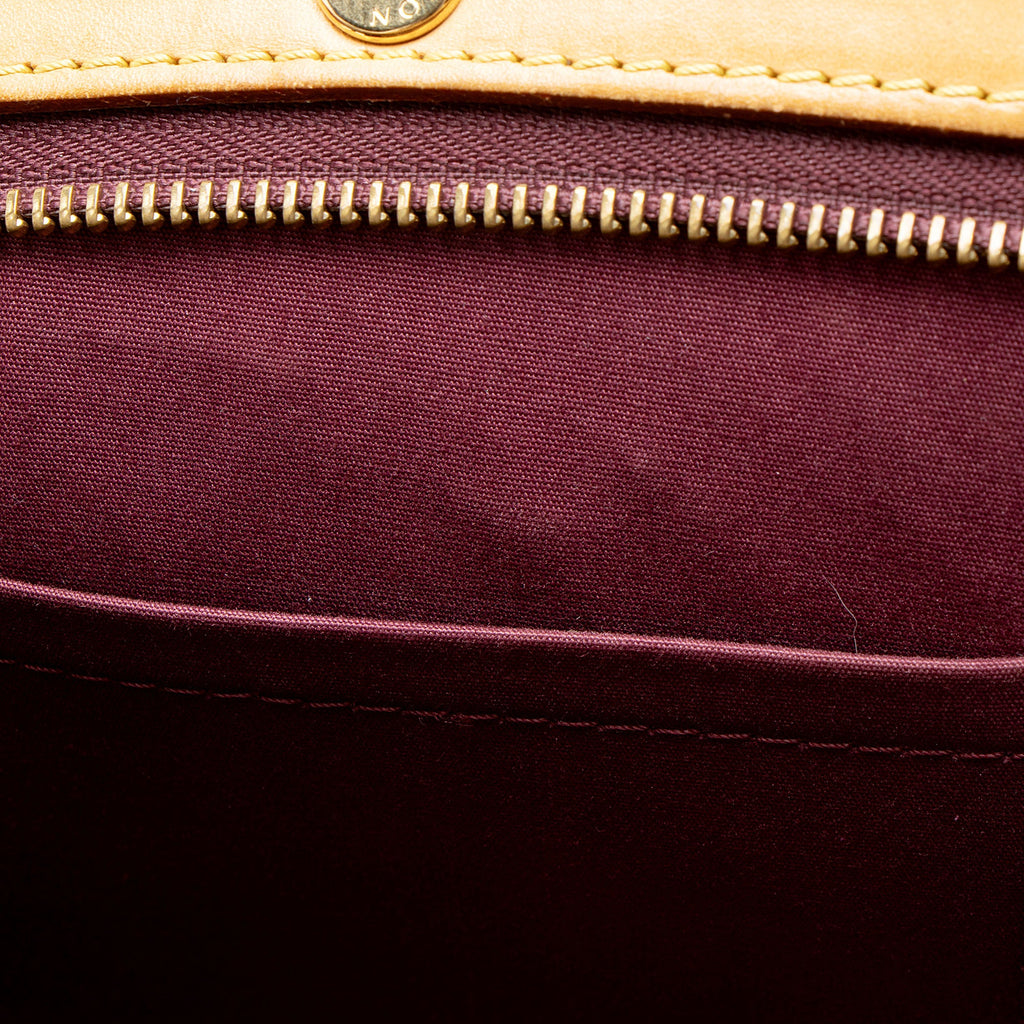 Louis Vuitton Monogram Vernis Brea MM Satchel