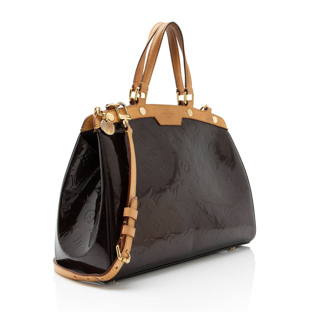 Louis Vuitton Monogram Vernis Brea MM Satchel