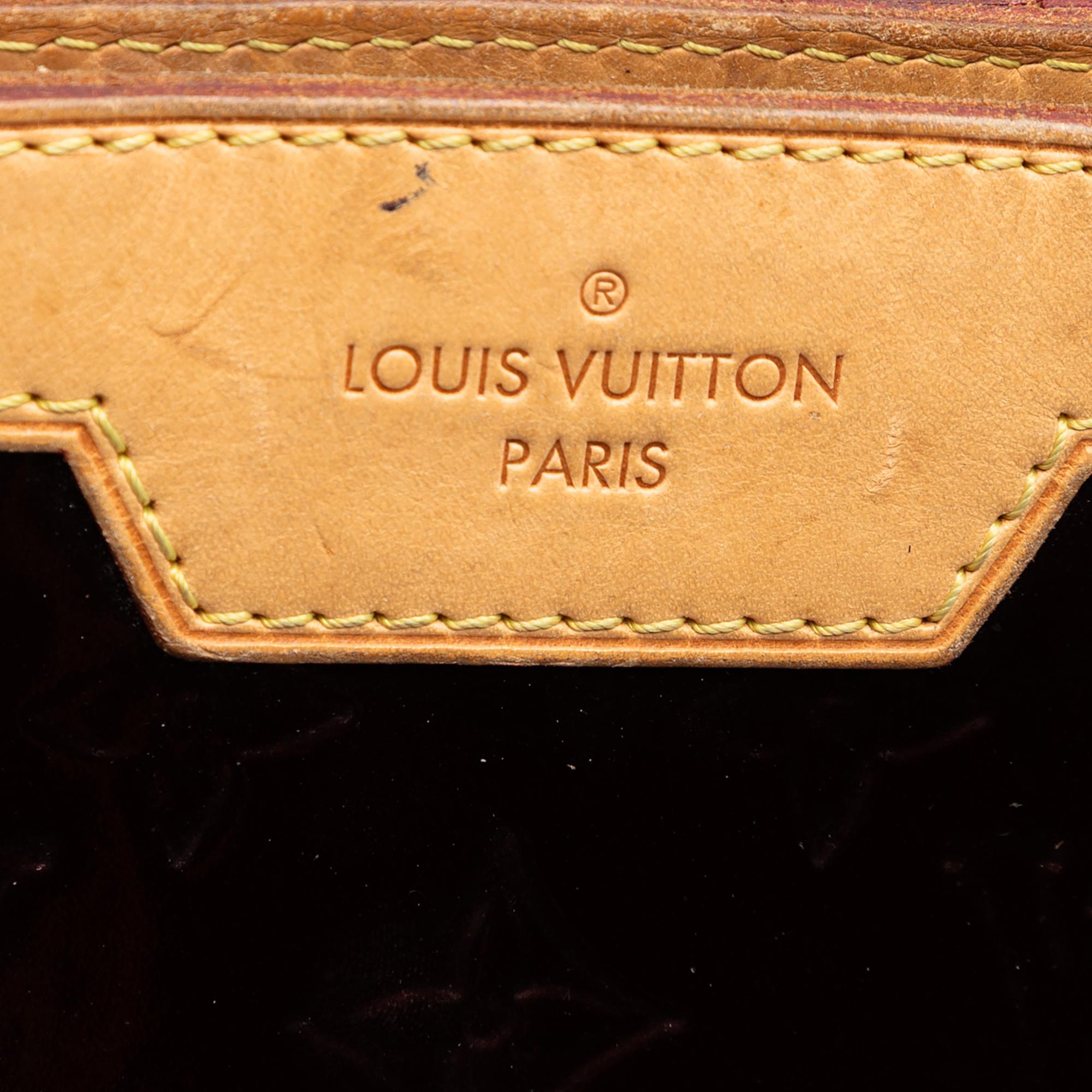 Louis Vuitton Monogram Vernis Brea MM