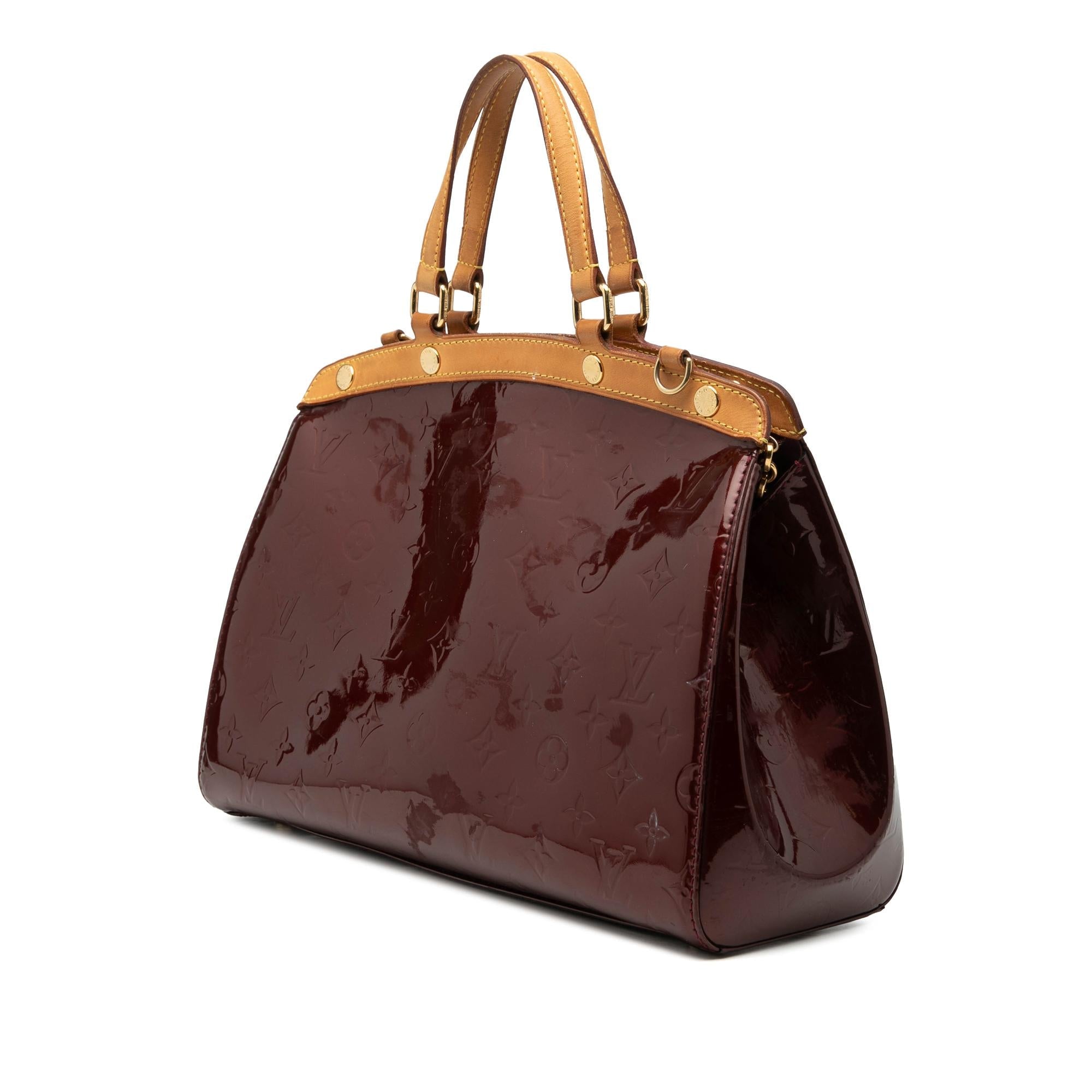 Louis Vuitton Monogram Vernis Brea MM