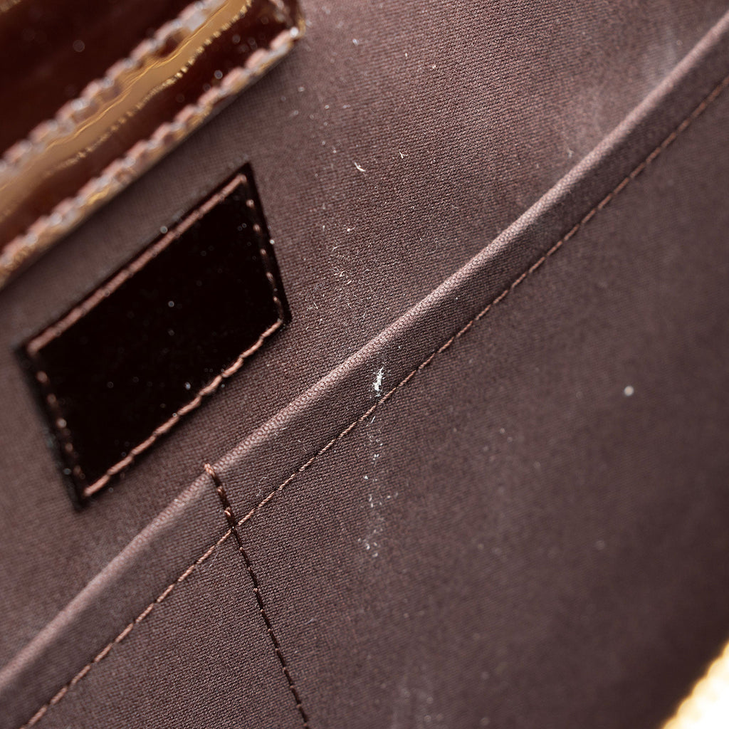 Louis Vuitton Monogram Vernis Deesse GM Satchel (SHF-3rLqRq)