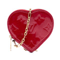 Louis Vuitton Monogram Vernis Heart Coin Purse
