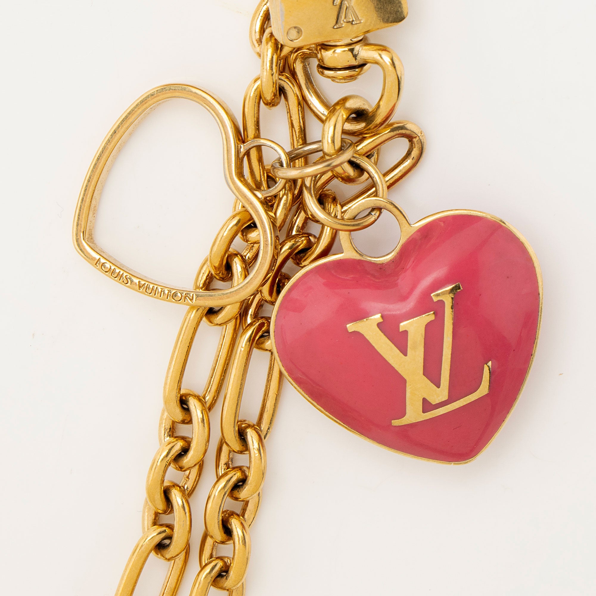 Louis Vuitton Monogram Vernis Heart Coin Wallet