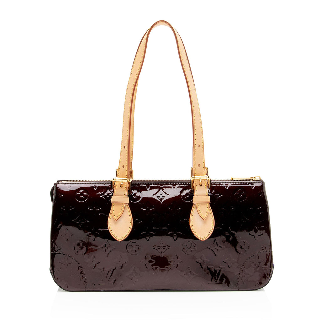 Louis Vuitton Monogram Vernis Rosewood Satchel