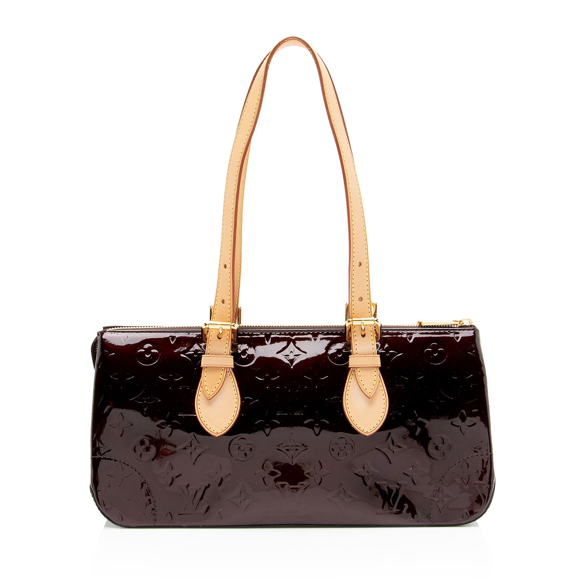 Louis Vuitton Monogram Vernis Rosewood Satchel