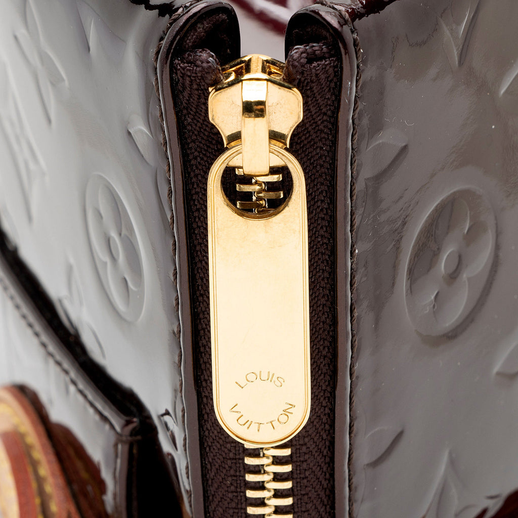 Louis Vuitton Monogram Vernis Rosewood Satchel