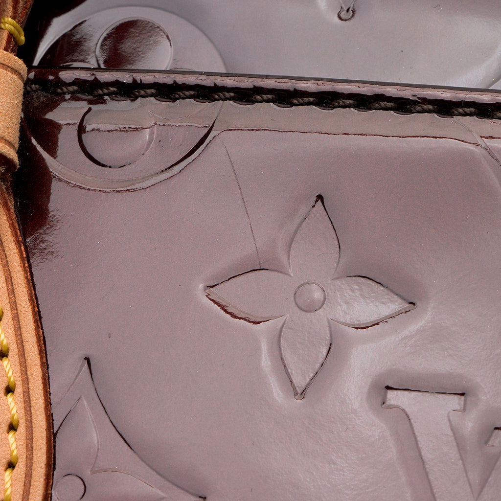 Louis Vuitton Monogram Vernis Rosewood Satchel
