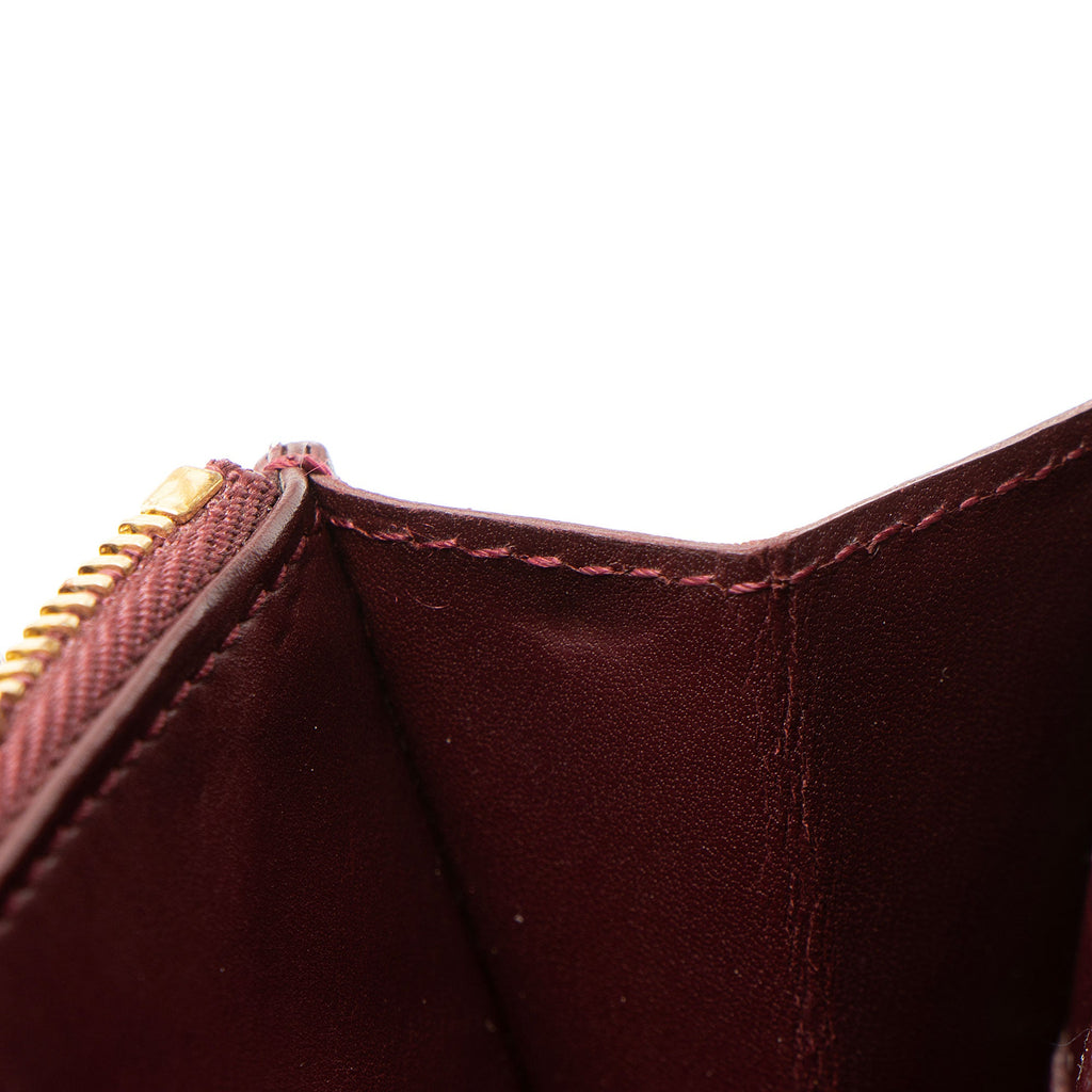 Louis Vuitton Monogram Vernis Sarah Wallet