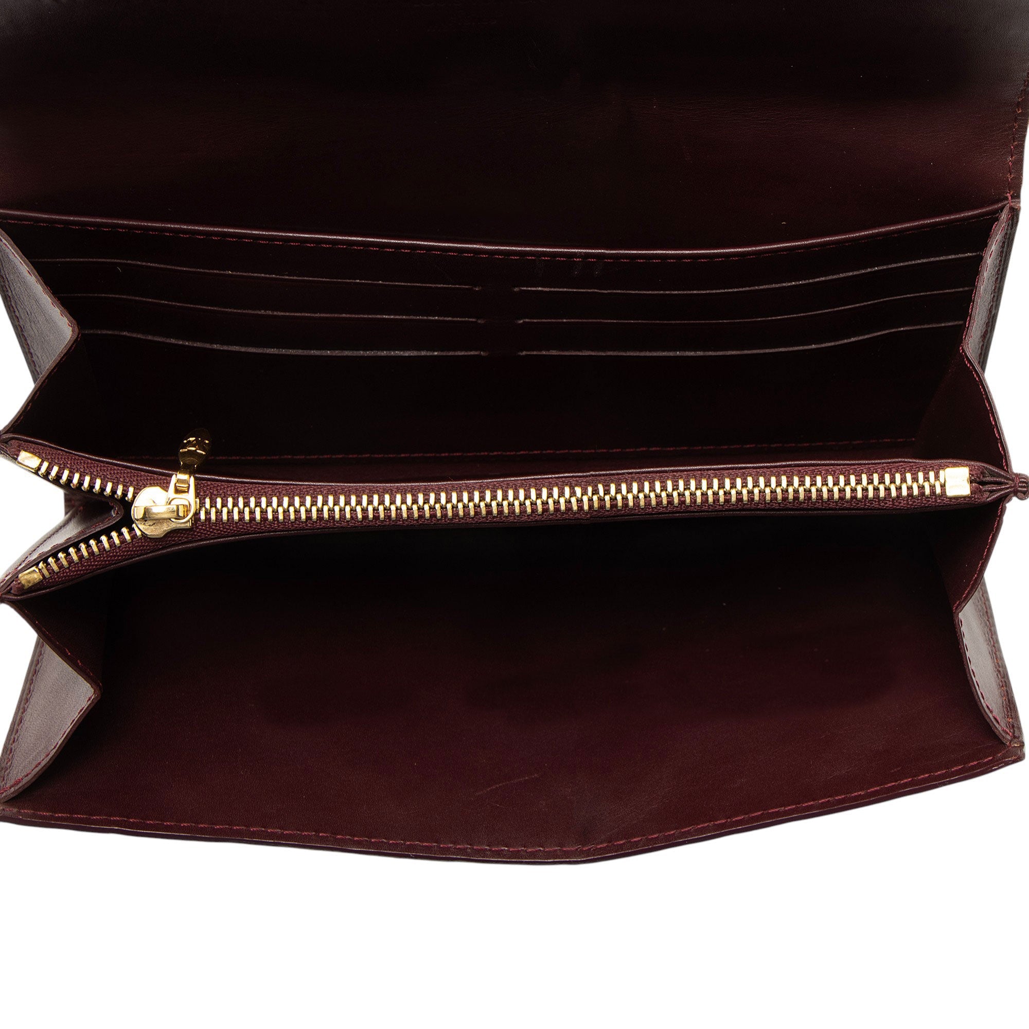 Louis Vuitton Monogram Vernis Sarah Wallet