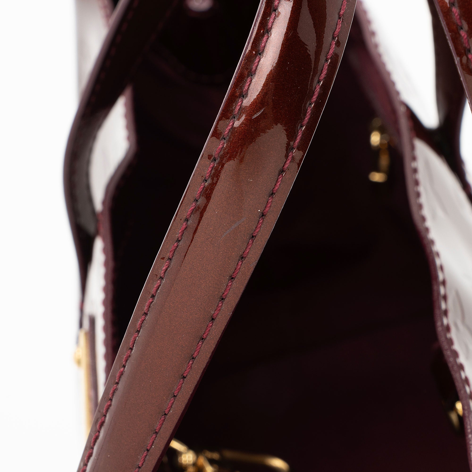 Louis Vuitton Monogram Vernis Wilshire PM Tote (SHF-eeeczU)