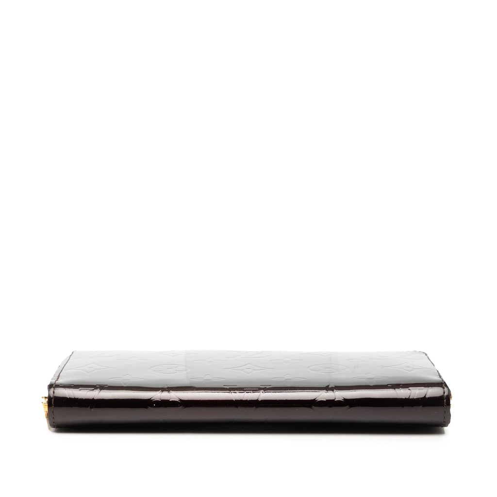 Louis Vuitton Monogram Vernis Zippy Long Wallet