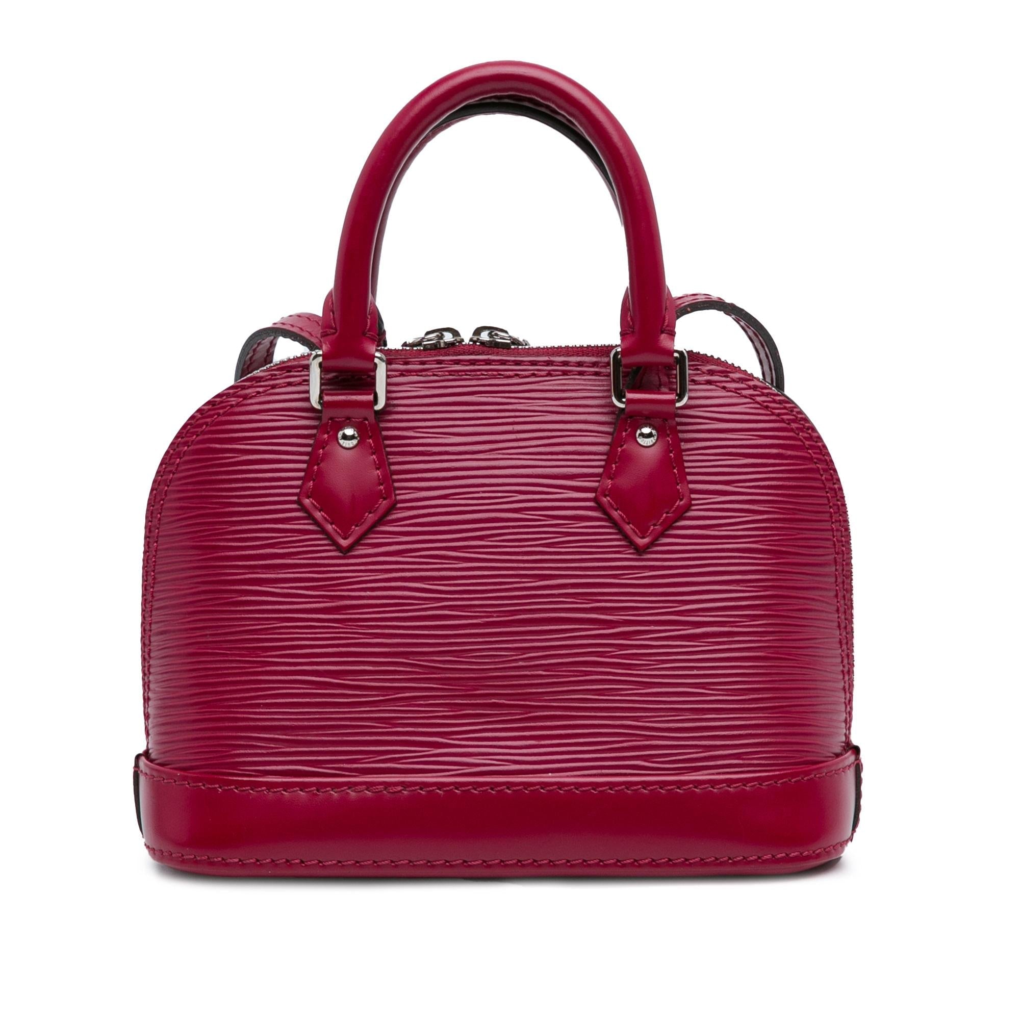 Louis Vuitton Nano Epi Alma (SHG-bK6DbE)