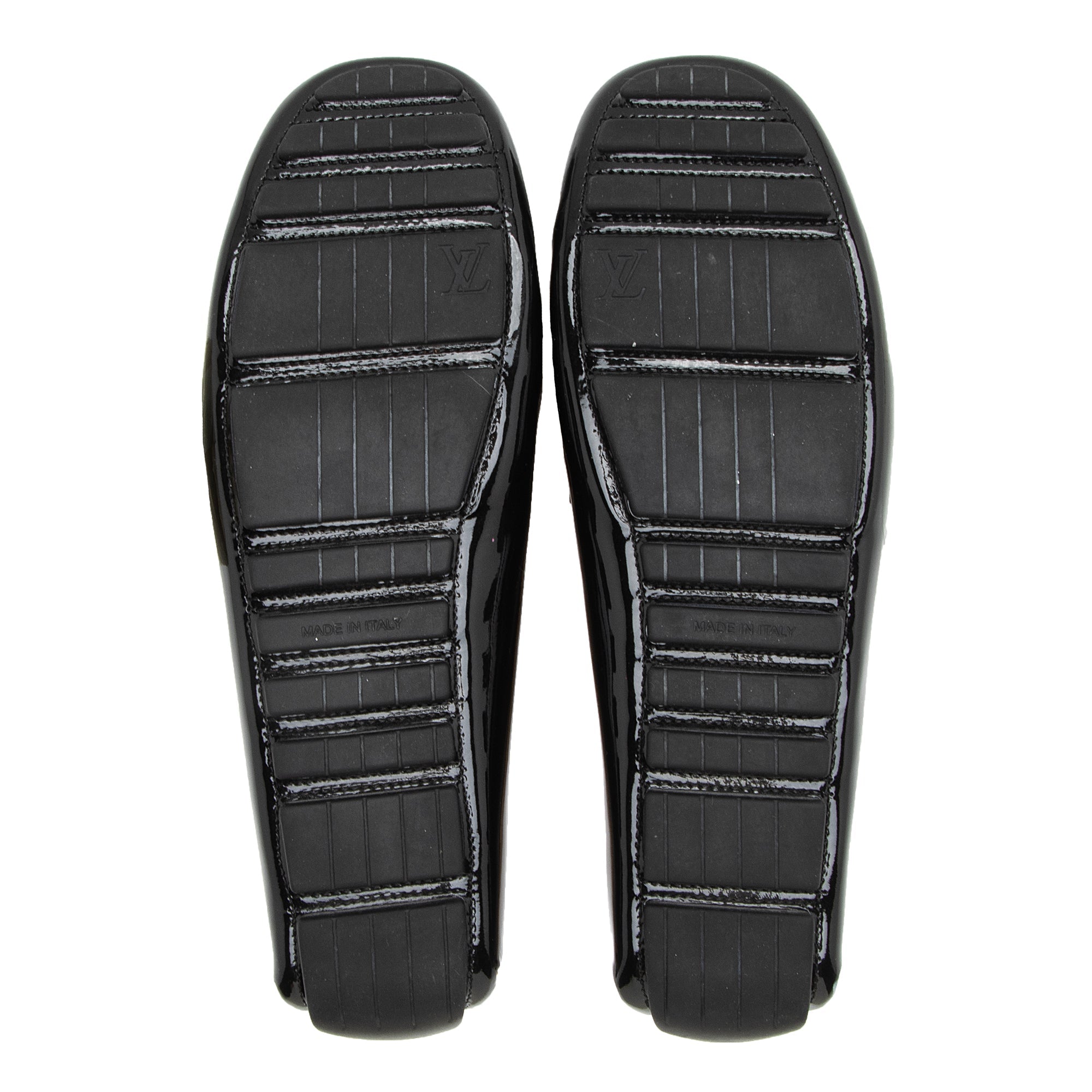 Louis Vuitton Patent Leather Lombok Driving Loafers - Size 8.5 / 38.5 (SHF-23627)