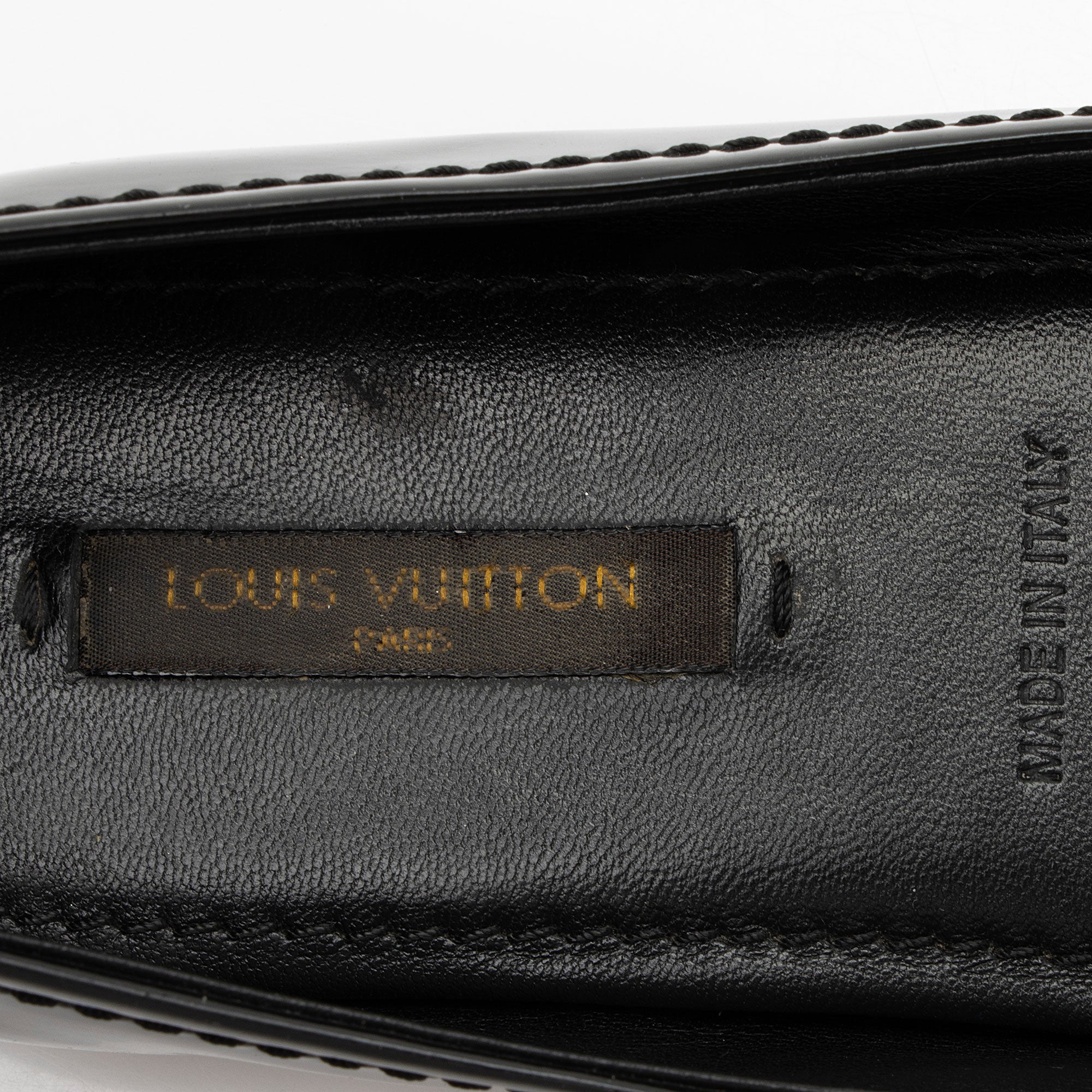 Louis Vuitton Patent Leather Oxford Ballet Flats - Size 6 / 36