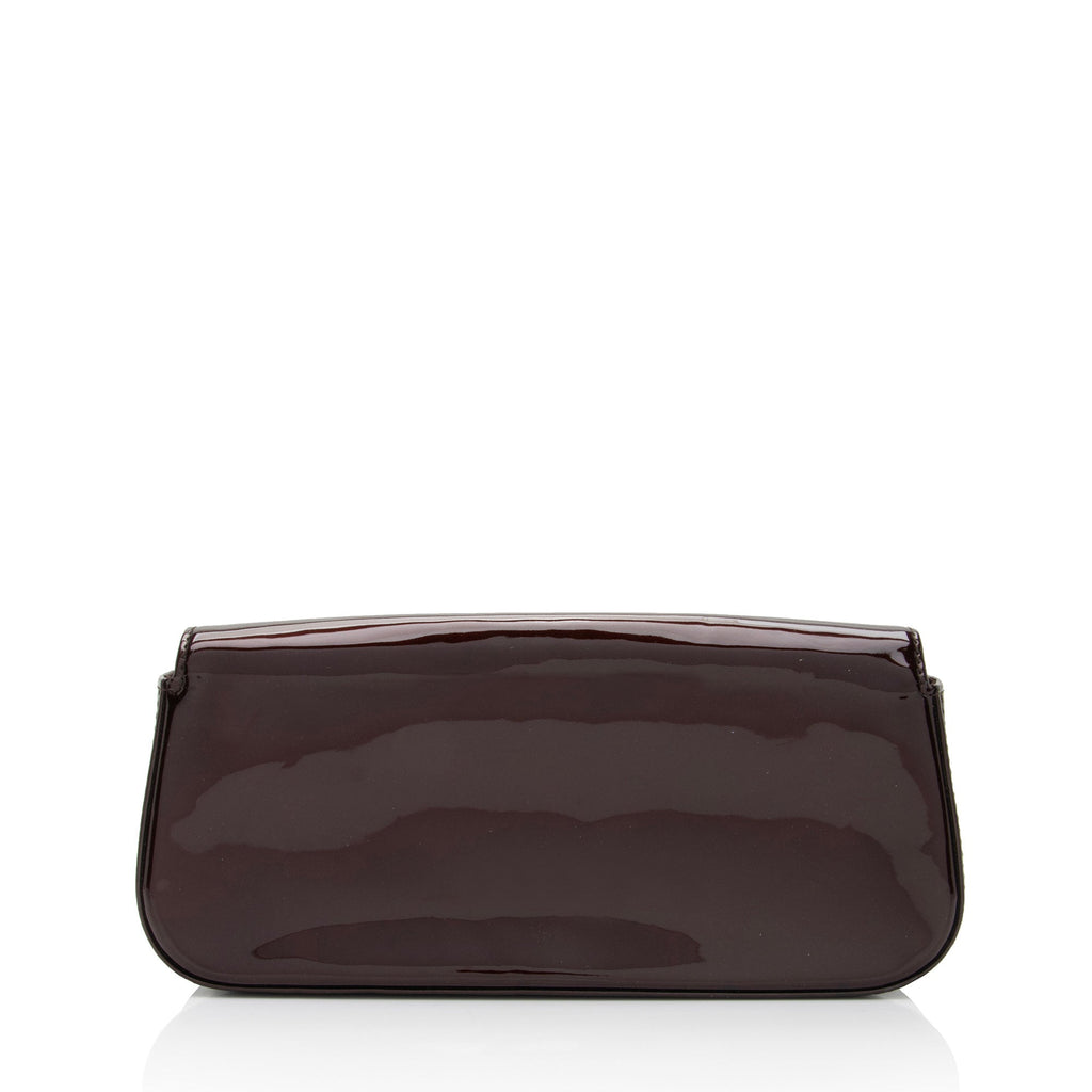 Louis Vuitton Patent Leather Sobe Clutch