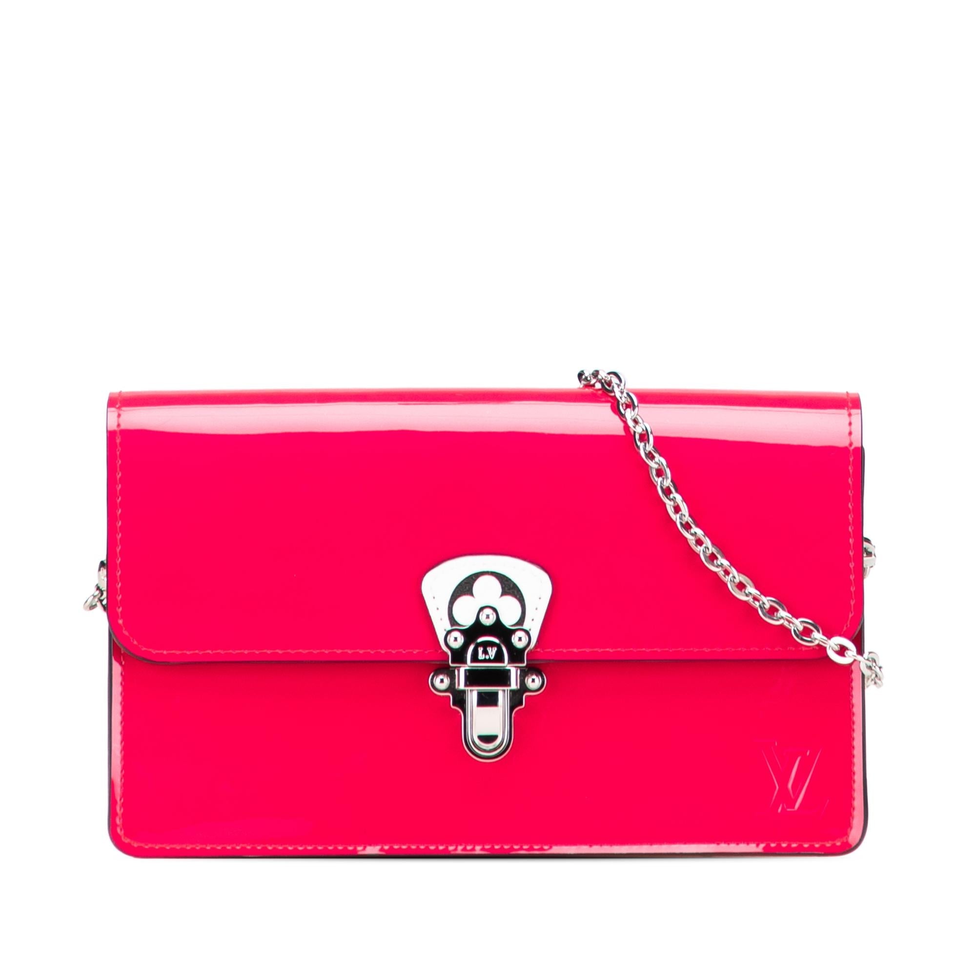 Louis Vuitton Portefeuille Cherrywood Wallet On Chain
