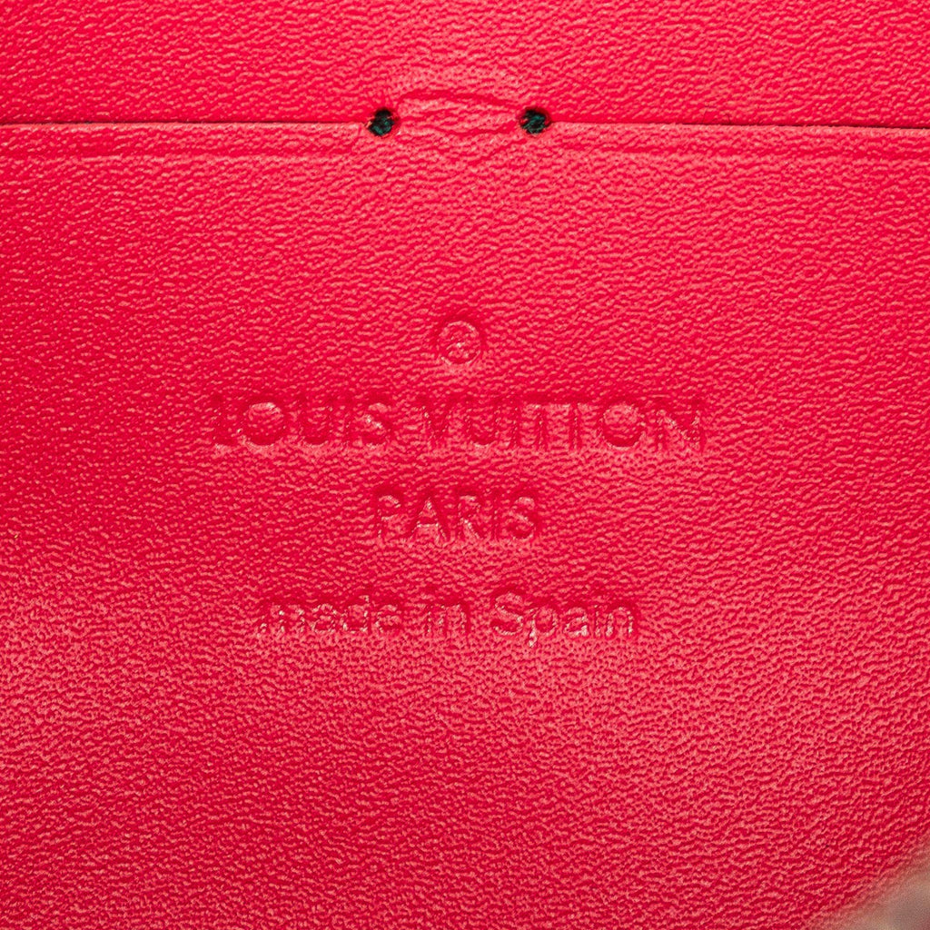 Louis Vuitton Portefeuille Cherrywood Wallet On Chain