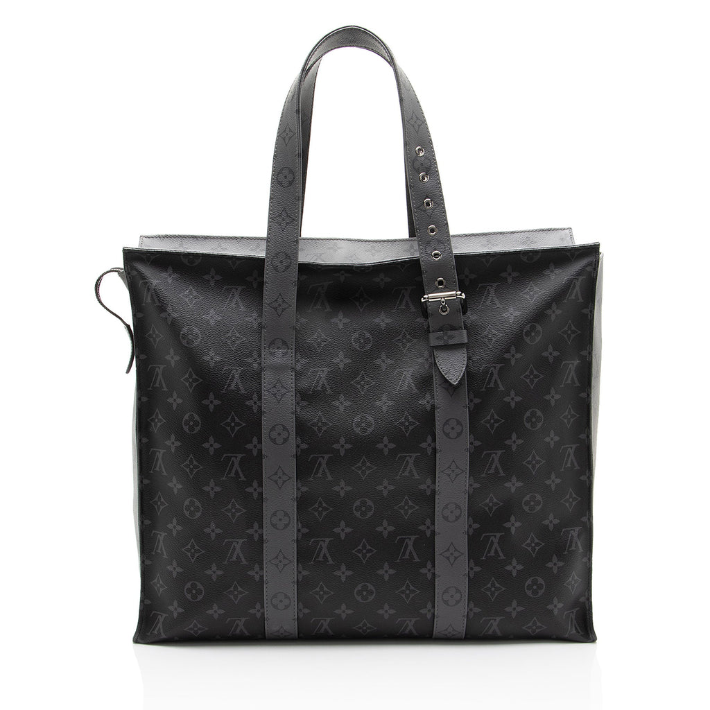 Louis Vuitton Reverse Monogram Canvas Eclipse New Cabas Zippe GM Tote