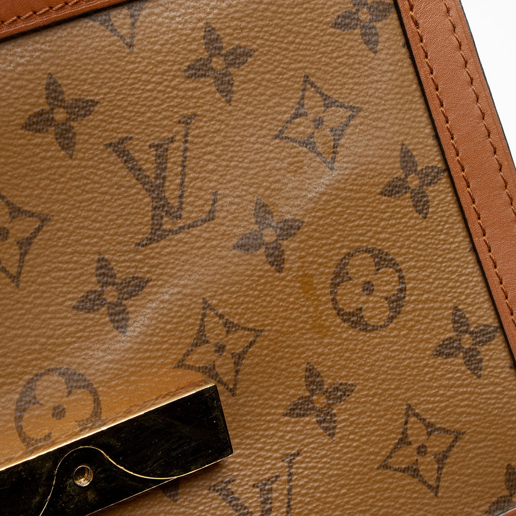 Louis Vuitton Reverse Monogram Dauphine MM Shoulder Bag