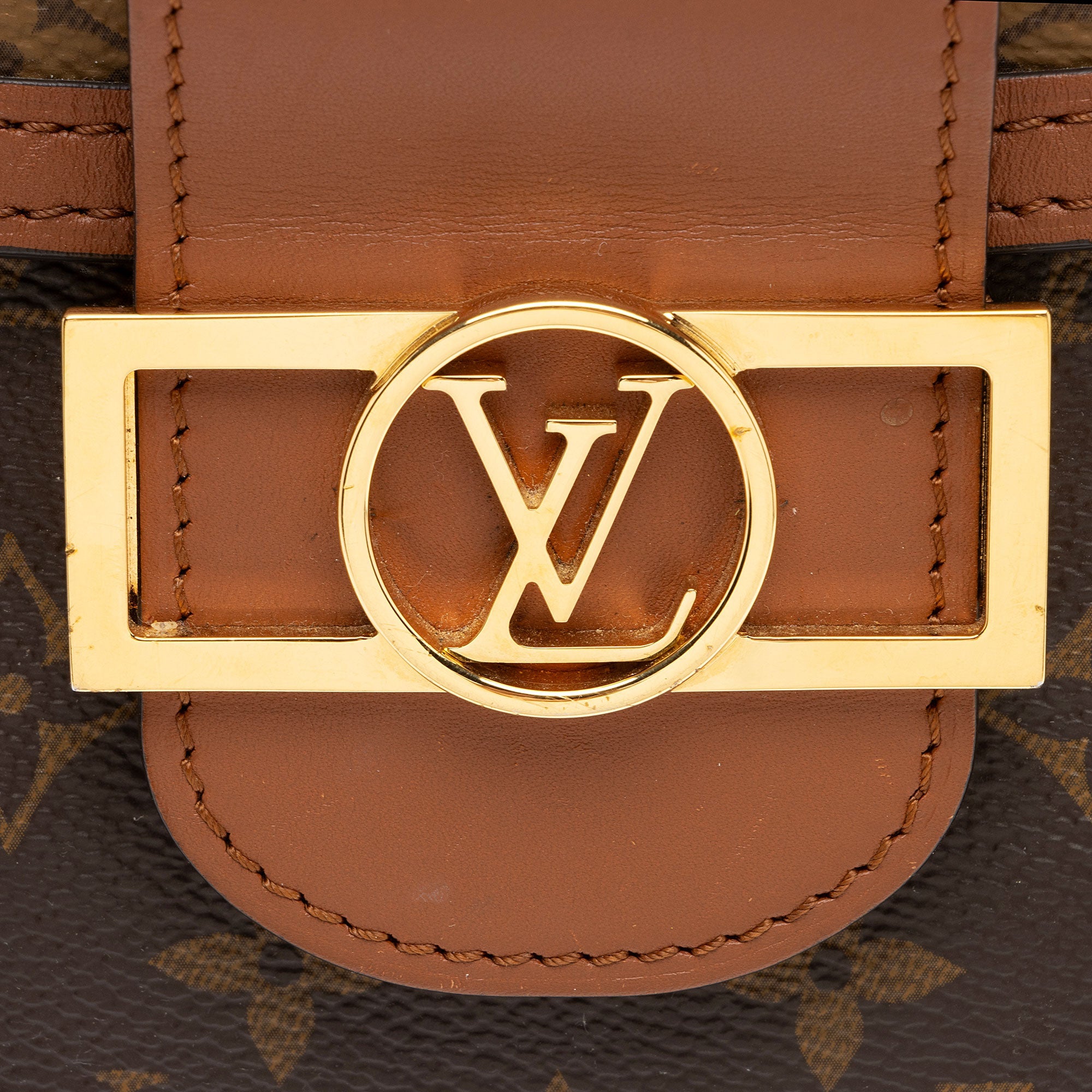 Louis Vuitton Reverse Monogram Dauphine PM Backpack
