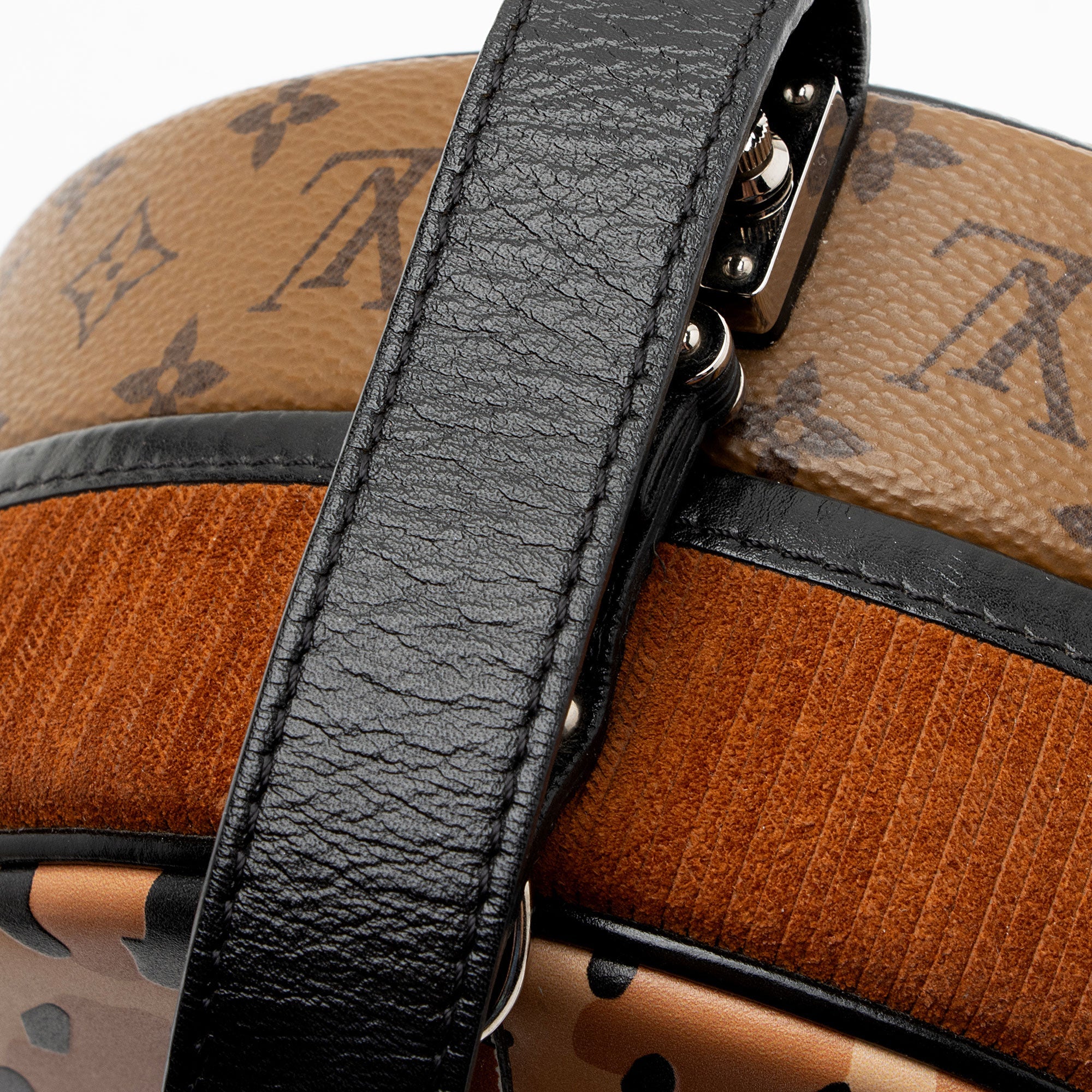 Louis Vuitton Reverse Monogram Leopard Petite Boite Chapeau Shoulder Bag