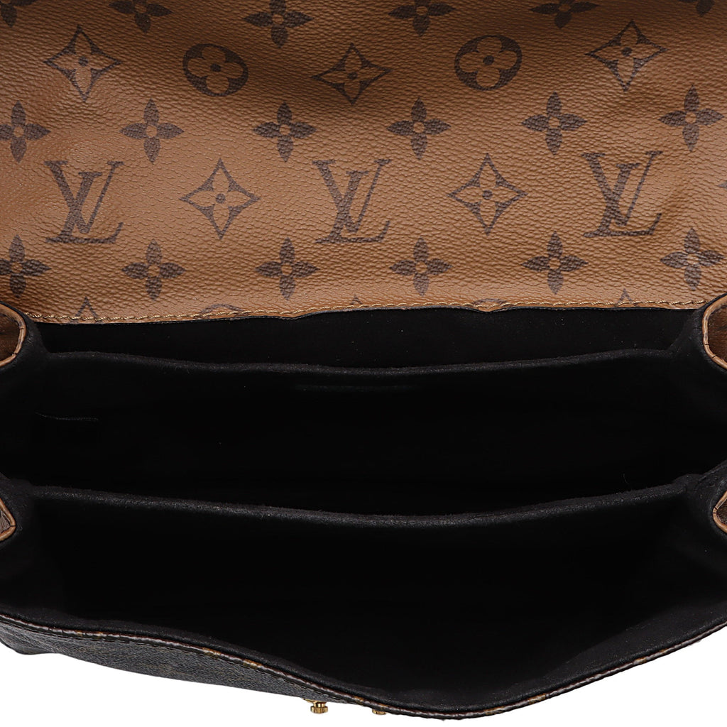 Louis Vuitton Reverse Monogram Pochette Metis Shoulder Bag (SHF-HDehHC)