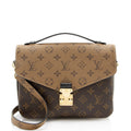 Louis Vuitton Reverse Monogram Pochette Metis Shoulder Bag