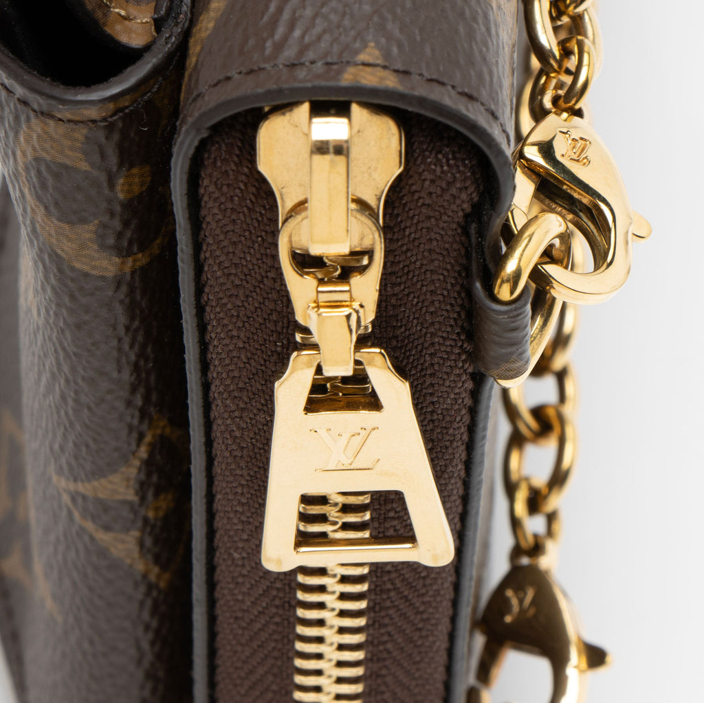 Louis Vuitton Reverse Monogram Pochette Trunk Vertical Shoulder Bag