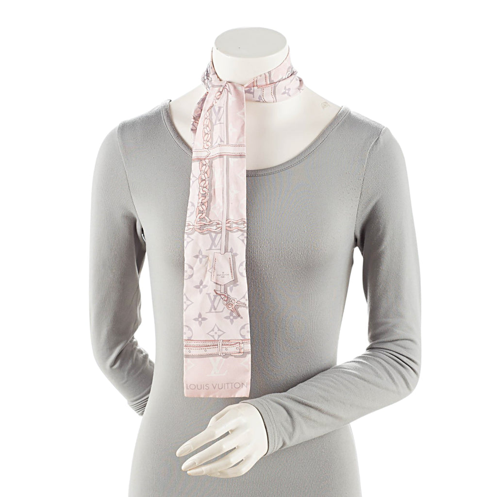 Louis Vuitton Silk Confidential Bandeau Scarf