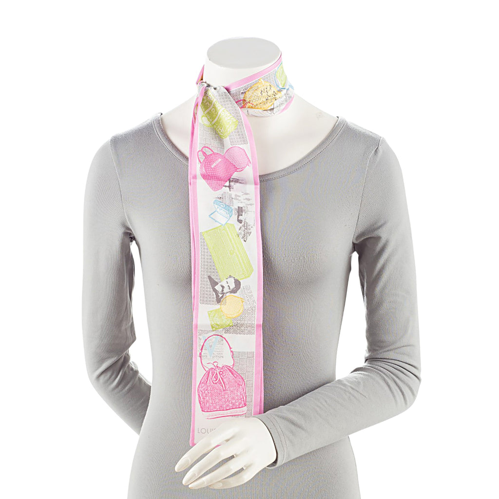 Louis Vuitton Silk Travel Bandeau Scarf