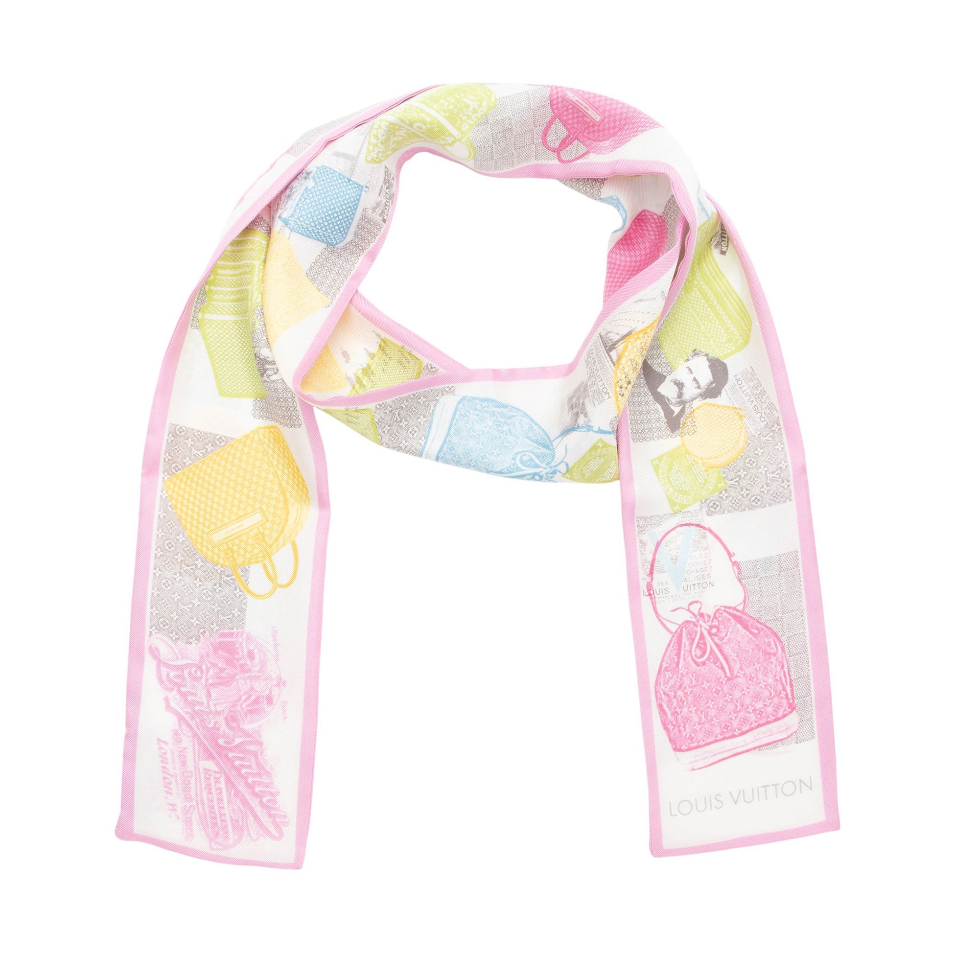 Louis Vuitton Silk Travel Bandeau Scarf