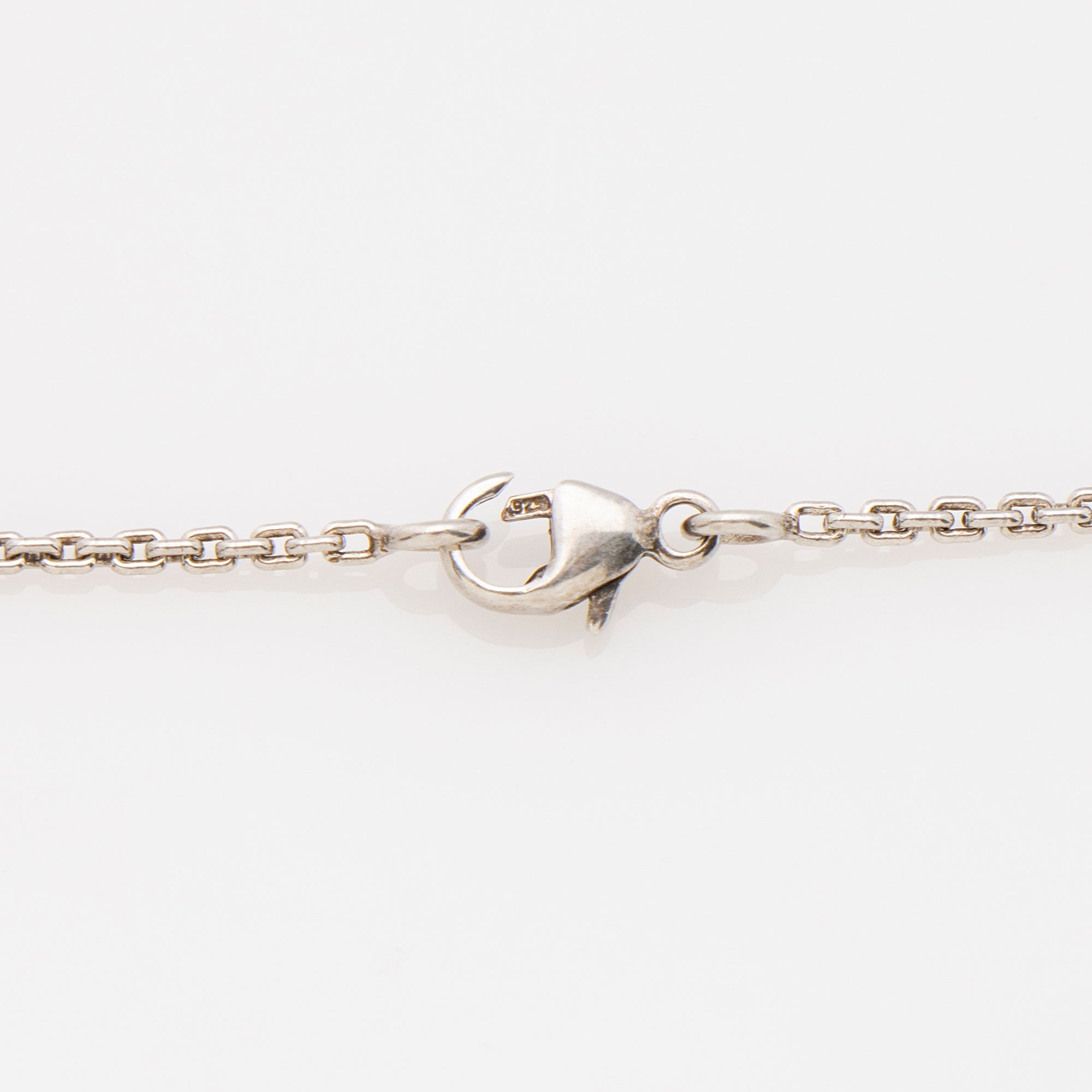 Louis Vuitton Sterling Silver Lockit for UNICEF Necklace