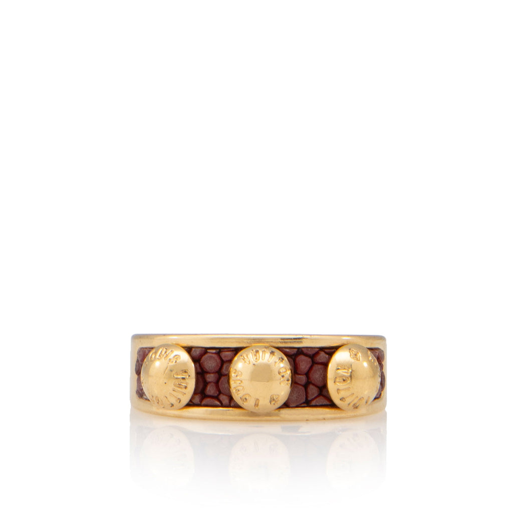 Louis Vuitton Stingray Gimme A Clue Ring - Size 7