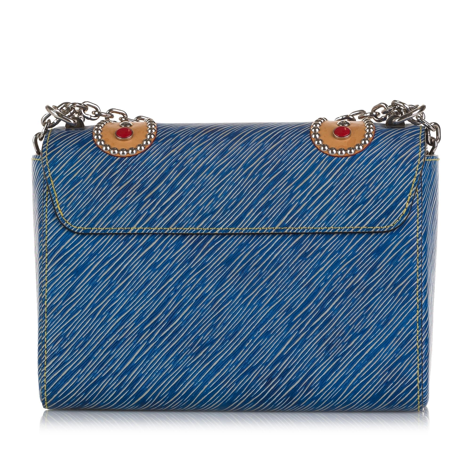 Louis Vuitton Studded Epi Twist MM (SHG-7IgmZs)