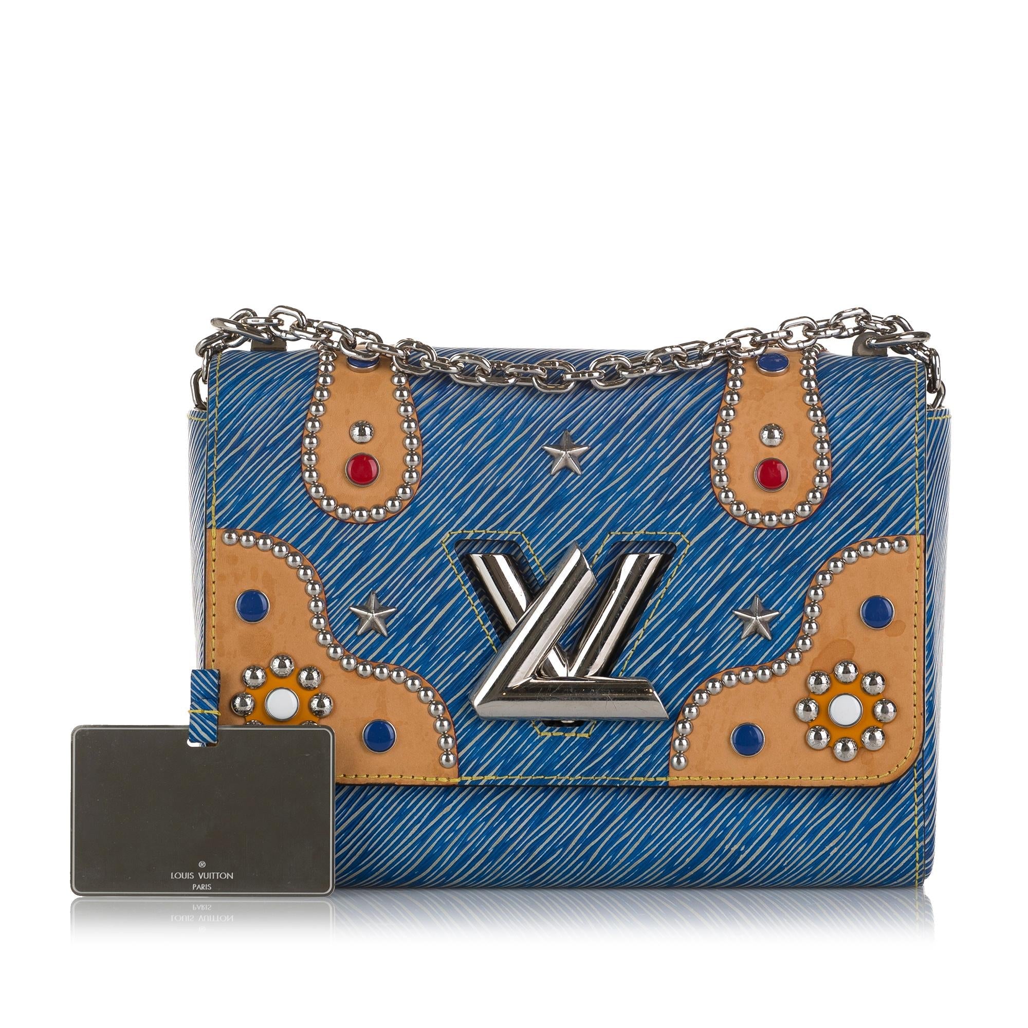 Louis Vuitton Studded Epi Twist MM (SHG-7IgmZs)