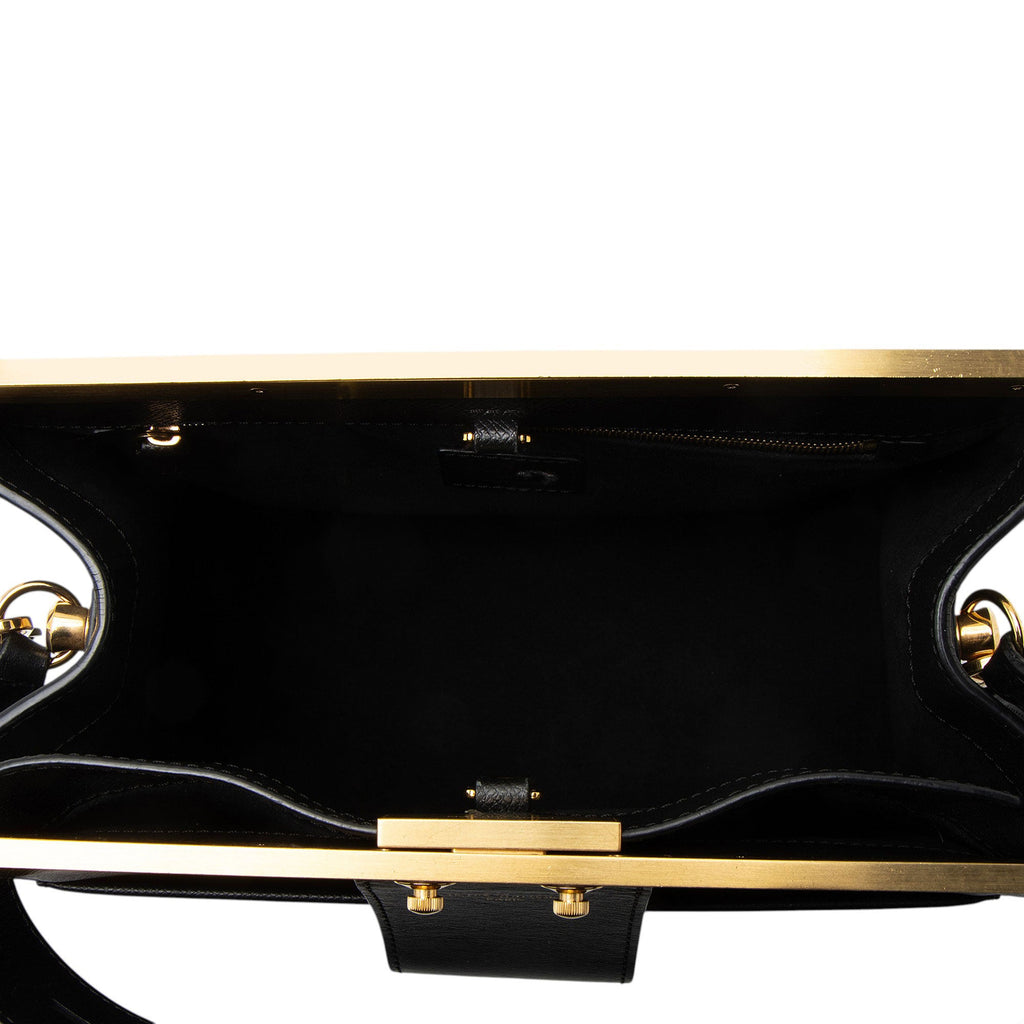 Louis Vuitton Taiga Leather City Frame Top Handle