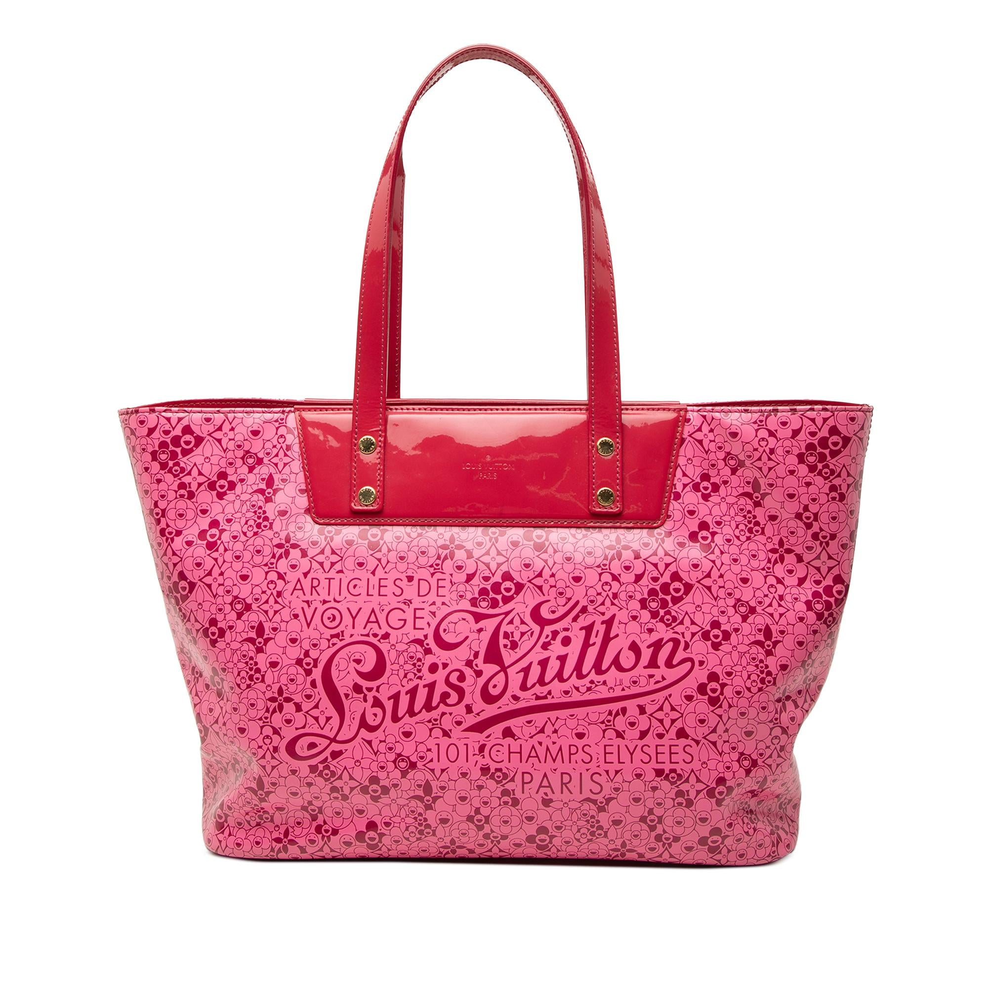 Louis Vuitton Takashi Murakami Coated Canvas Cosmic Blossom Tote PM